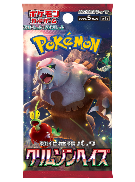 Pokémon Crimson Haze (sv5a) Booster Pack - Japanese