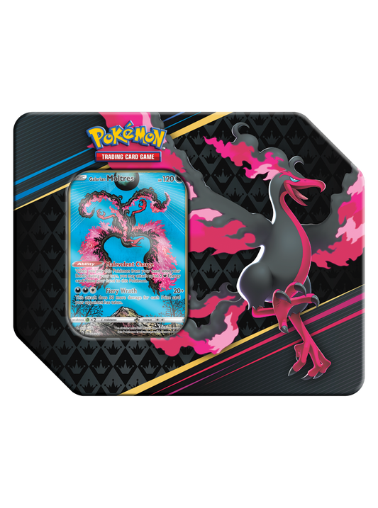 Pokémon Crown Zenith Premium Art Tin (Galarian Moltres)