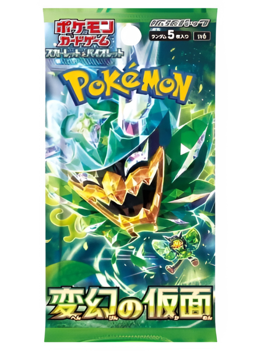 Pokémon Mask of Change (sv6) Booster Pack - Japanese