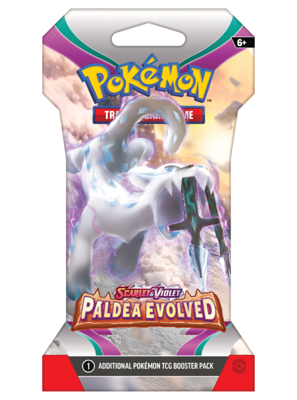 Pokémon Paldea Evolved Blister Booster