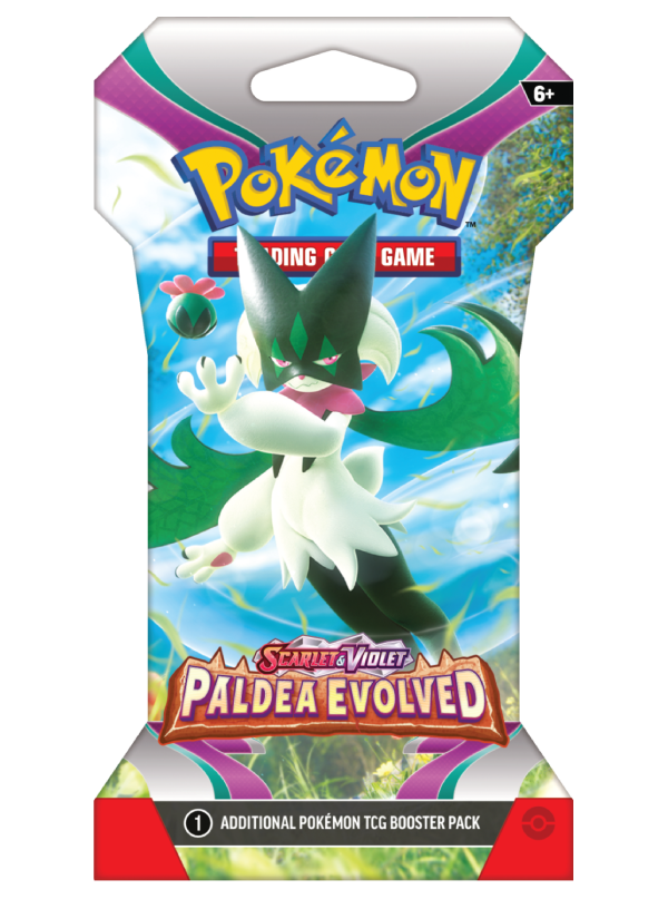 Pokémon Paldea Evolved Blister Booster