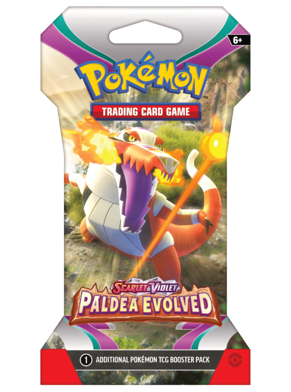 Pokémon Paldea Evolved Blister Booster