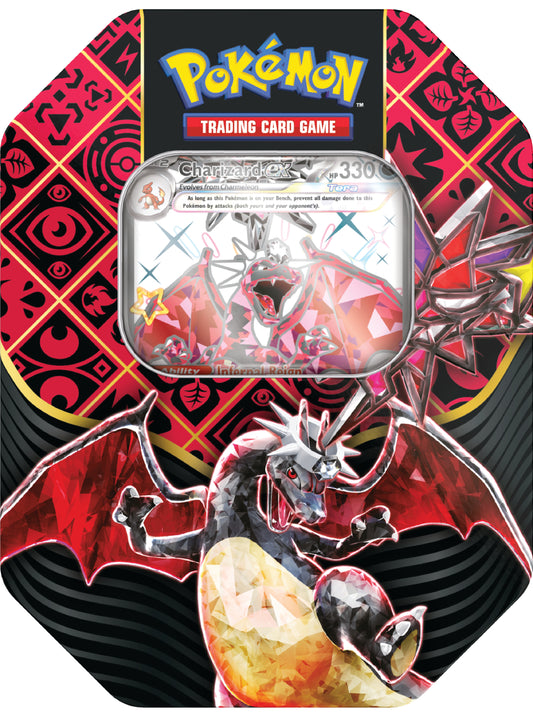 Pokémon Paldean Fates Tin - Charizard