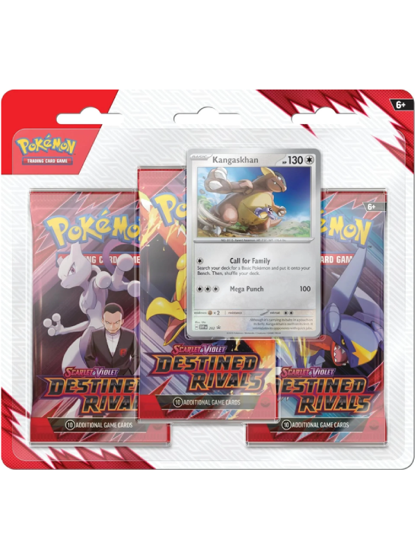 Pokémon Destined Rivals 3 Blister Booster