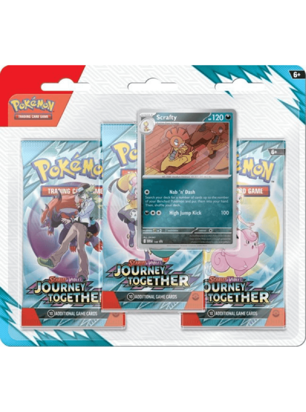 Pokémon Journey Together 3 Blister Booster