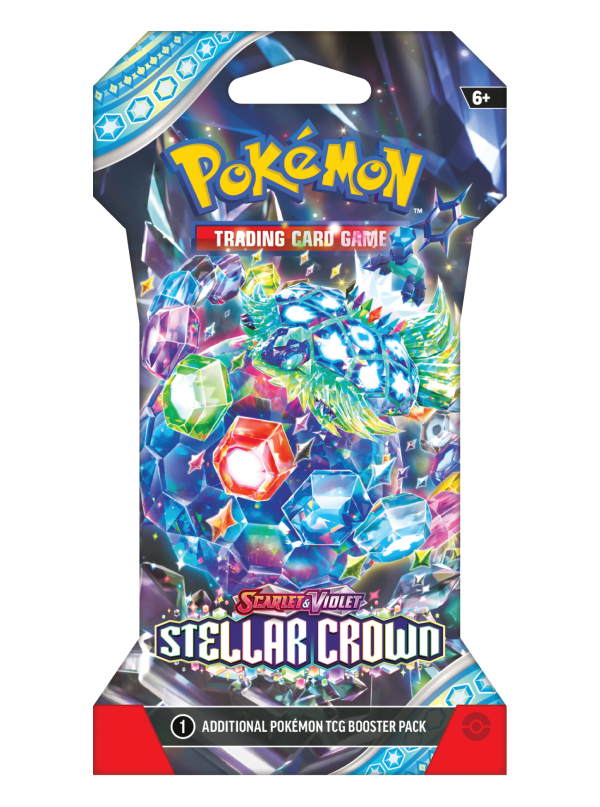Pokémon Stellar Crown Blister Booster