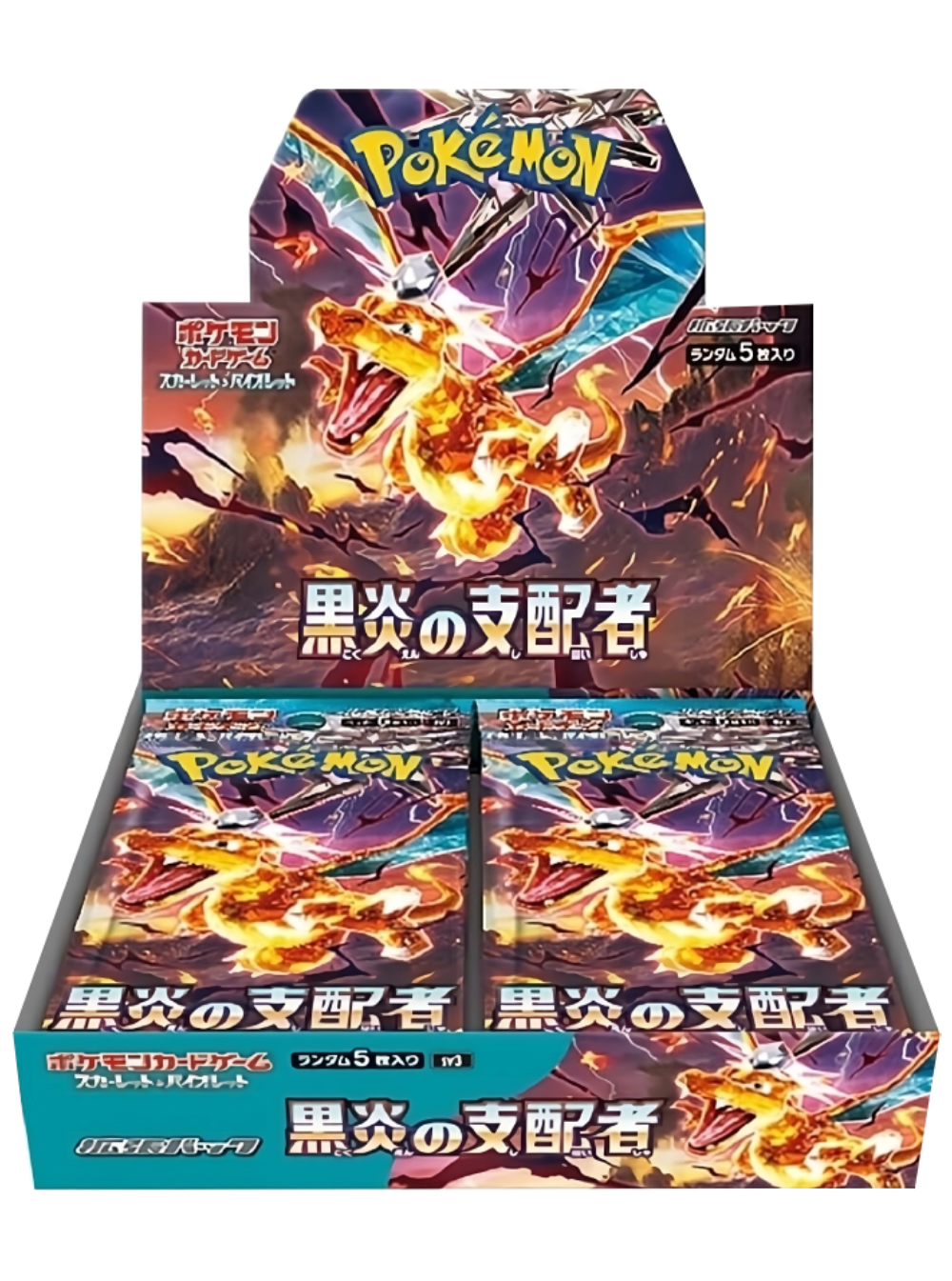Pokémon Ruler Of The Black Flame (sv3) Booster Box - Japanese