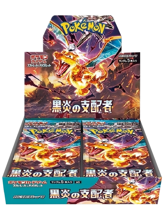 Pokémon Ruler Of The Black Flame (sv3) Booster Box - Japanese