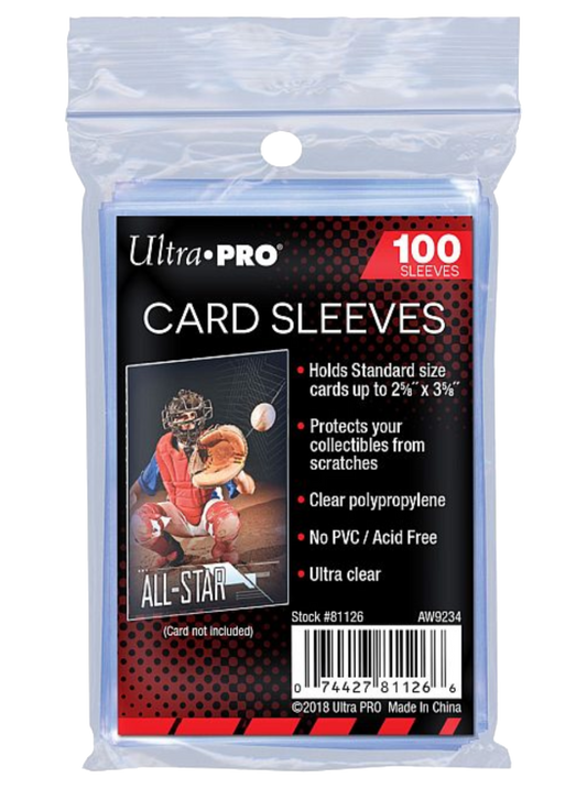 Ultra Pro Standard Sleeves 100 pcs