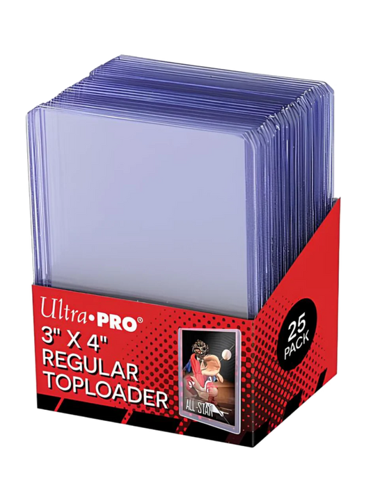 Ultra Pro Toploader 3x4 Thick Clear Regular 25 pcs