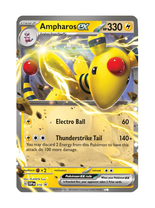 Pokémon Ampharos ex SVP 016