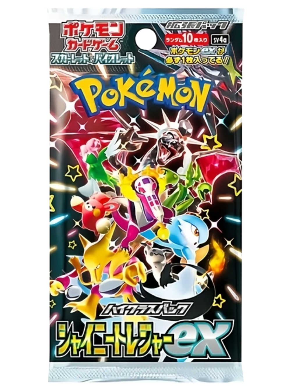 Pokémon Shiny Treasure (sv4a) Booster Pack - Japonský
