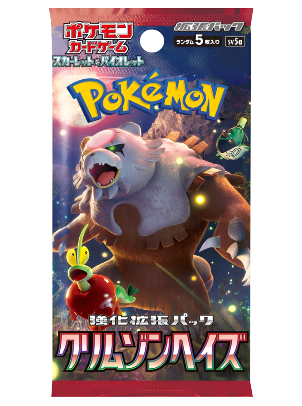 Pokémon Crimson Haze (sv5a) Booster Pack - Japonský