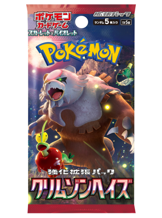 Pokémon Crimson Haze (sv5a) Booster Pack - Japonský