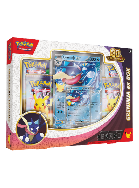 Pokémon 30th Celebration Greninja ex Box