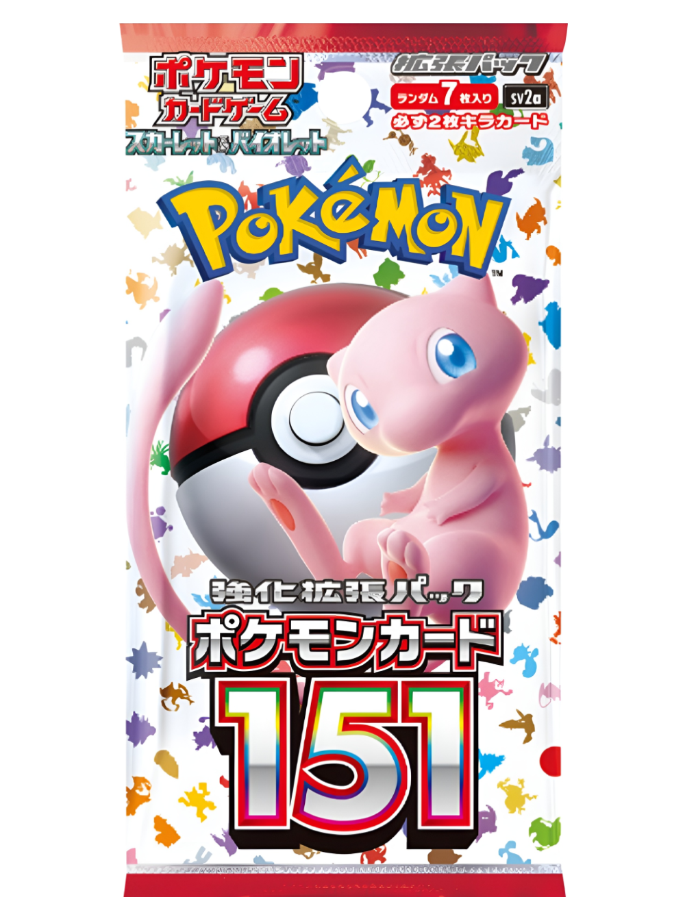 Pokémon 151 (sv2a) Booster Pack - Japonský