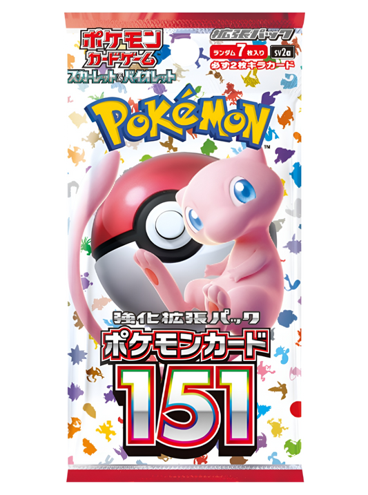 Pokémon 151 (sv2a) Booster Pack - Japán 