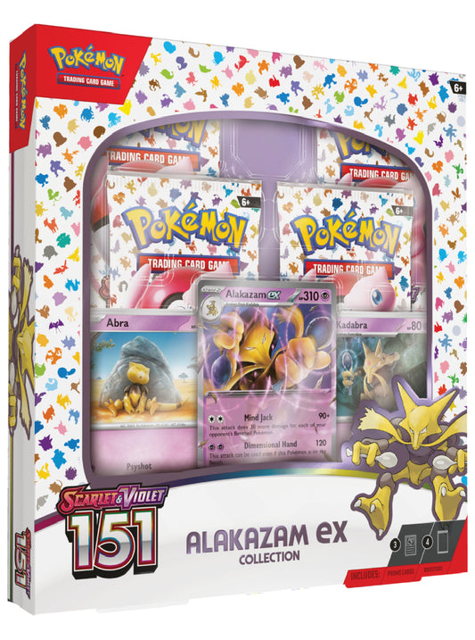 Pokémon 151 Alakazam ex Collection