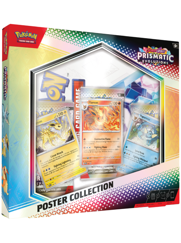 Pokémon Prismatic Evolutions Poster Collection