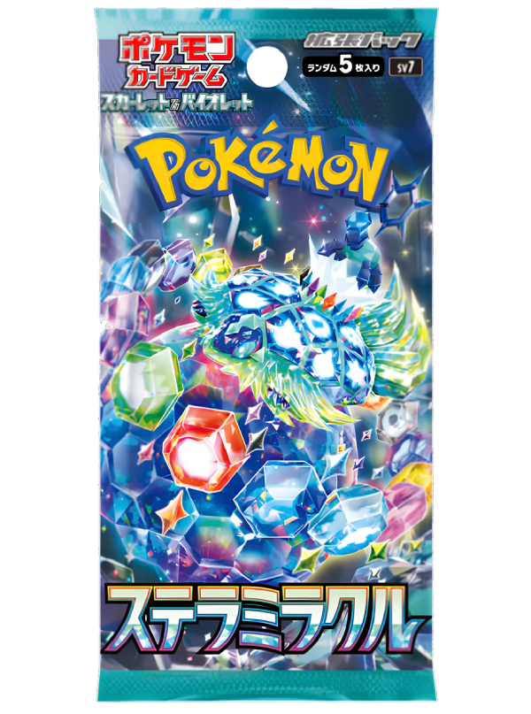 Pokémon Stellar Miracle (sv7) Booster Pack - Japán