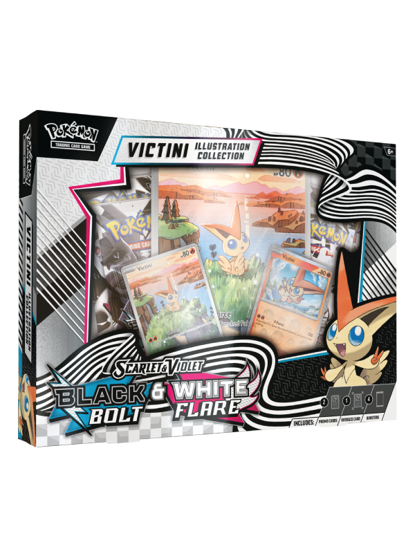 Pokémon Black Bolt & White Flare Unova Victini Illustration Collection