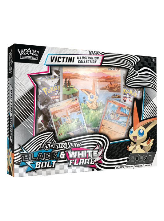 Pokémon Black Bolt & White Flare Unova Victini Illustration Collection