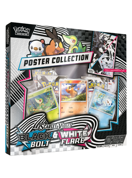 Pokémon Black Bolt & White Flare Unova Poster Collection