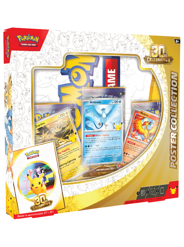 Pokémon 30th Celebration Poster Collection
