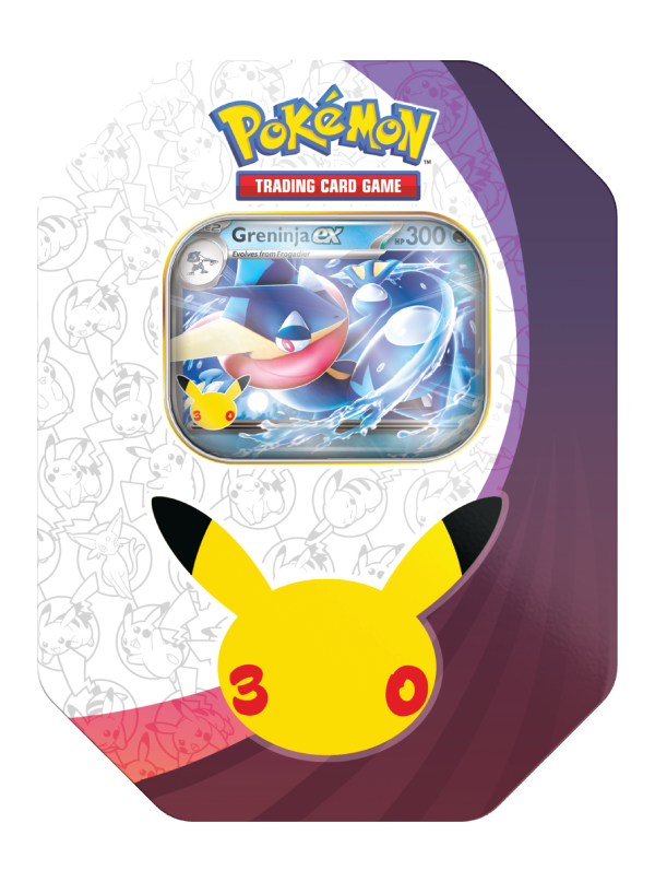 Pokémon 30th Celebration ex Tin