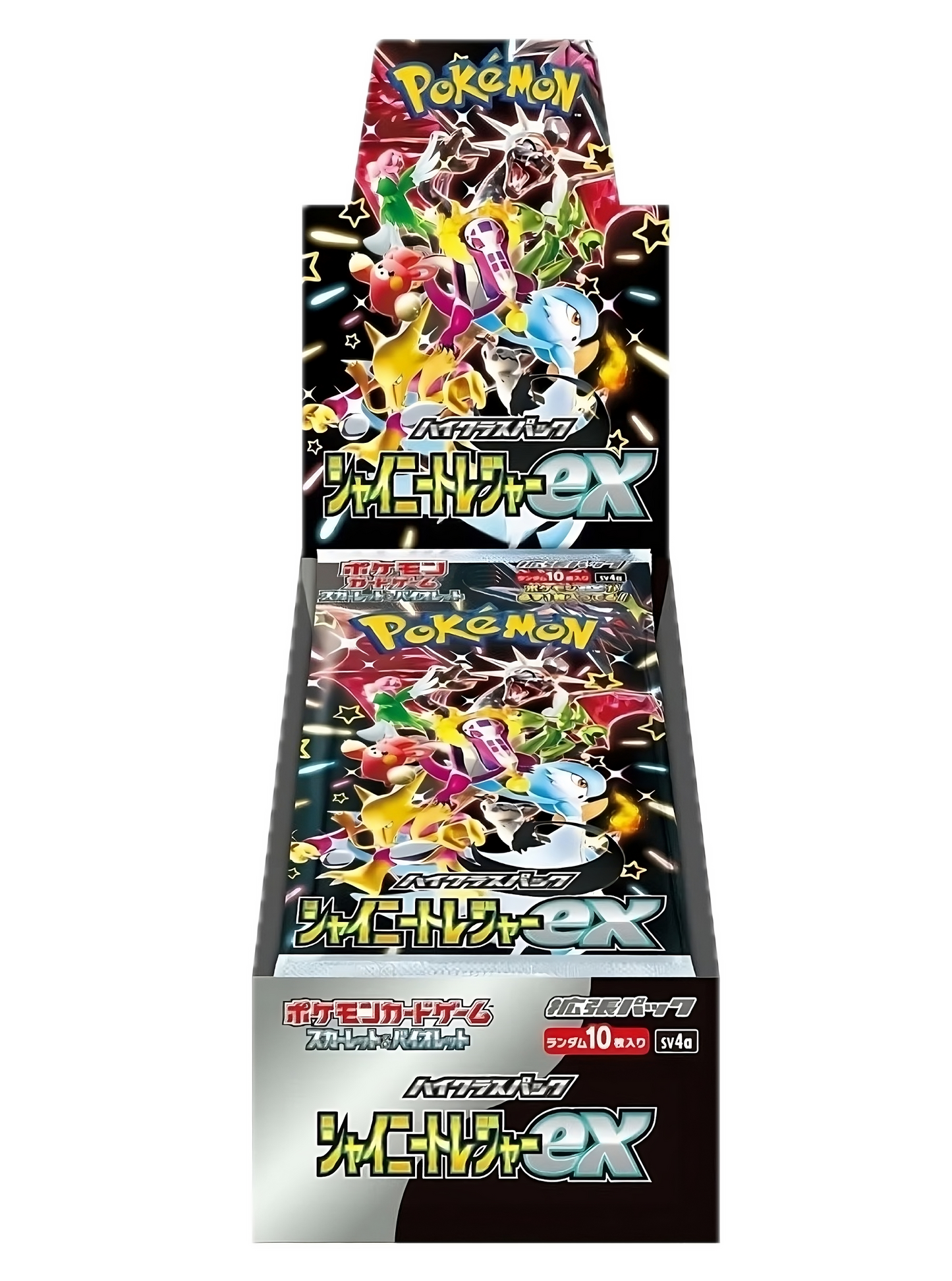 Pokémon Shiny Treasure (sv4a) High Class Booster Box - Japán 